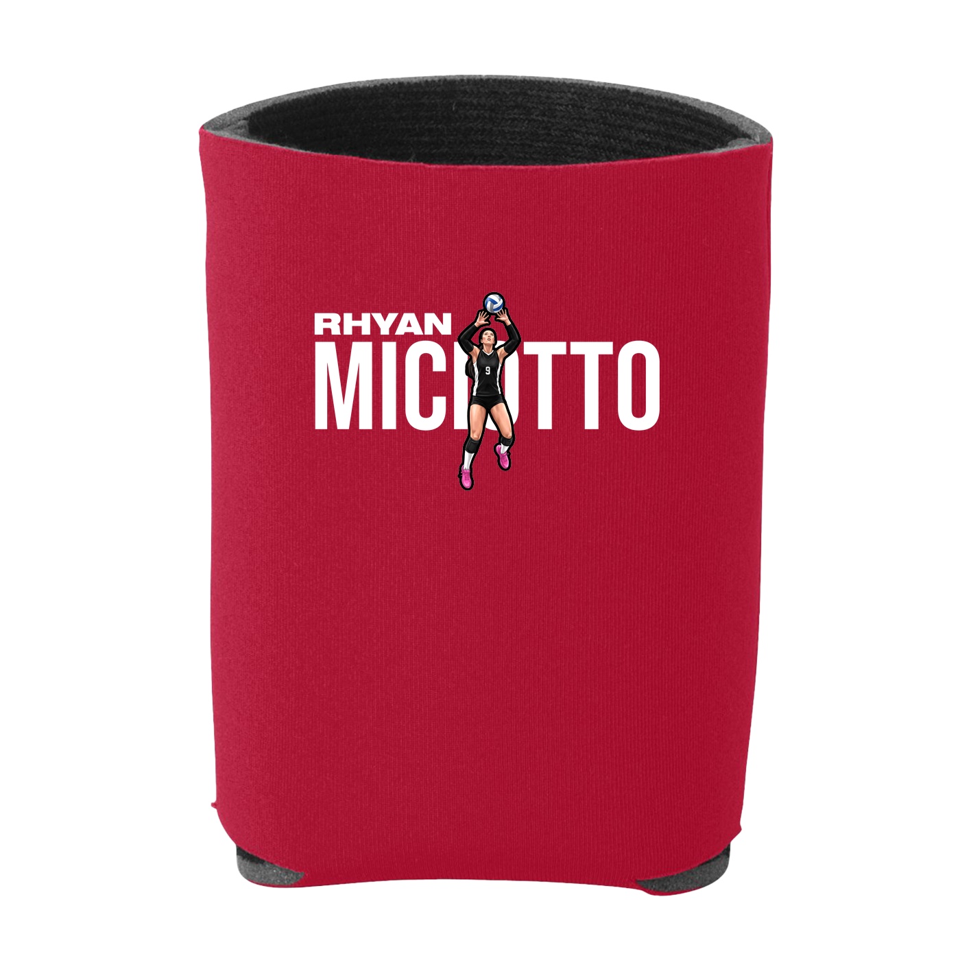 Can Holder — Player Name in Red