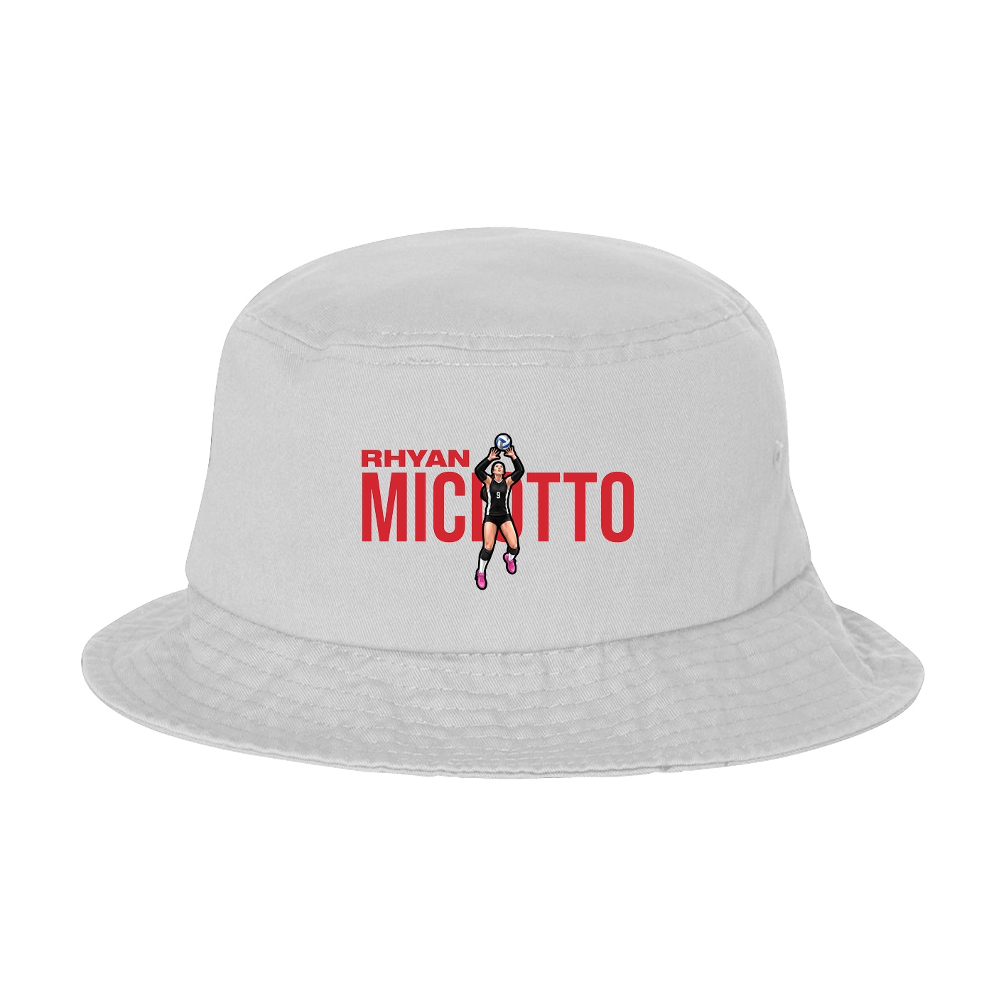Bucket Cap — Player Name in White