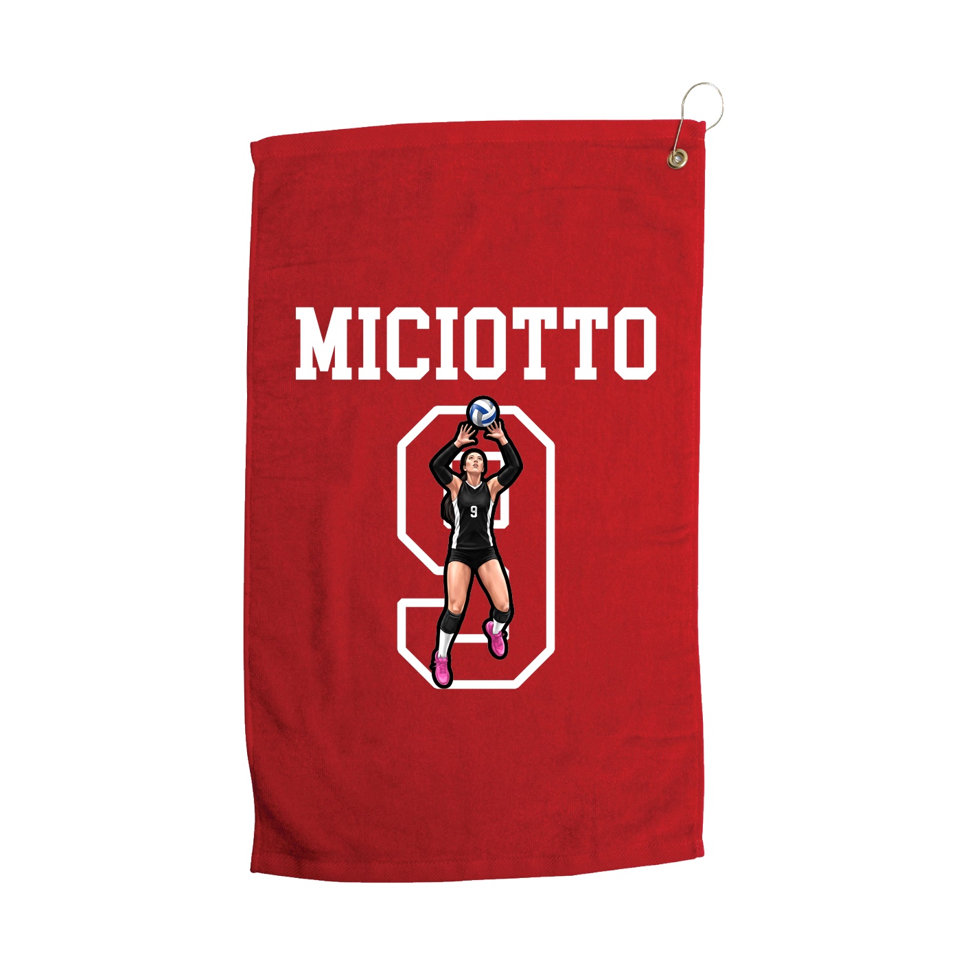 Golf Towel — Shirsey in Red