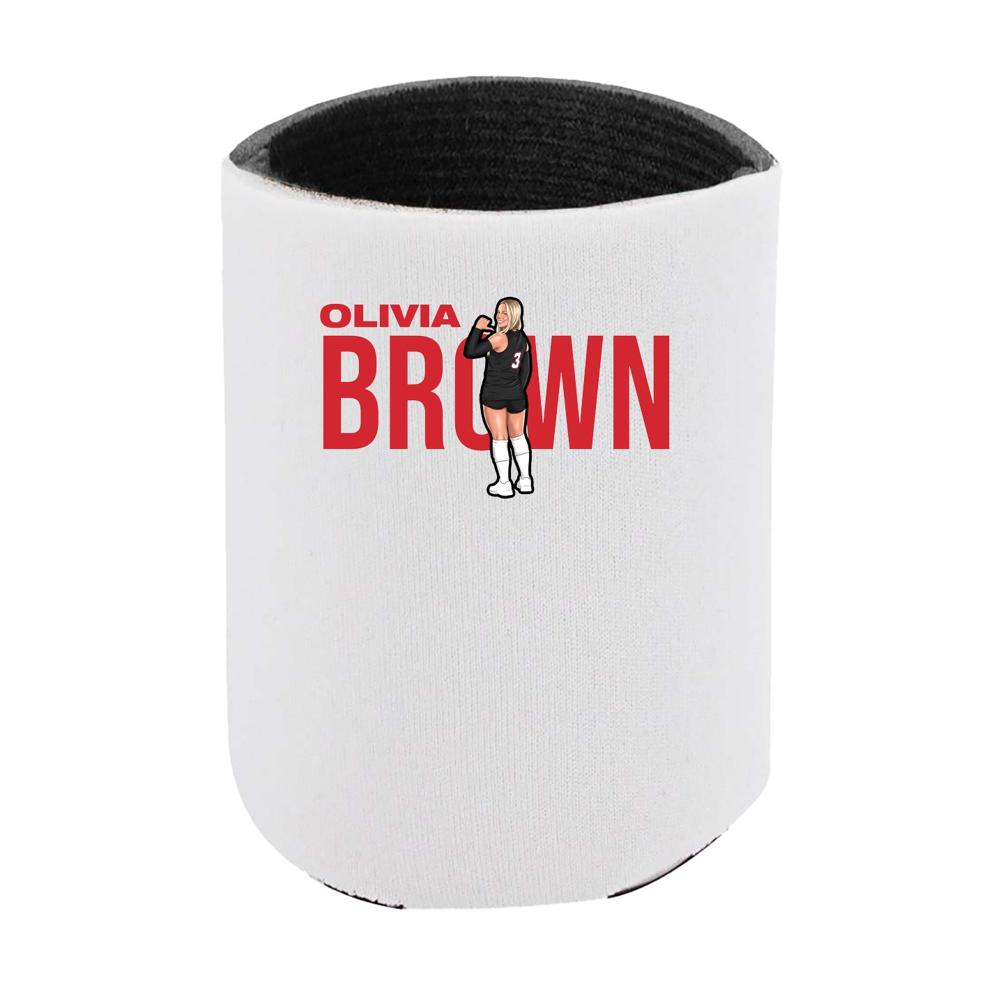 Can Holder — Player Name in White