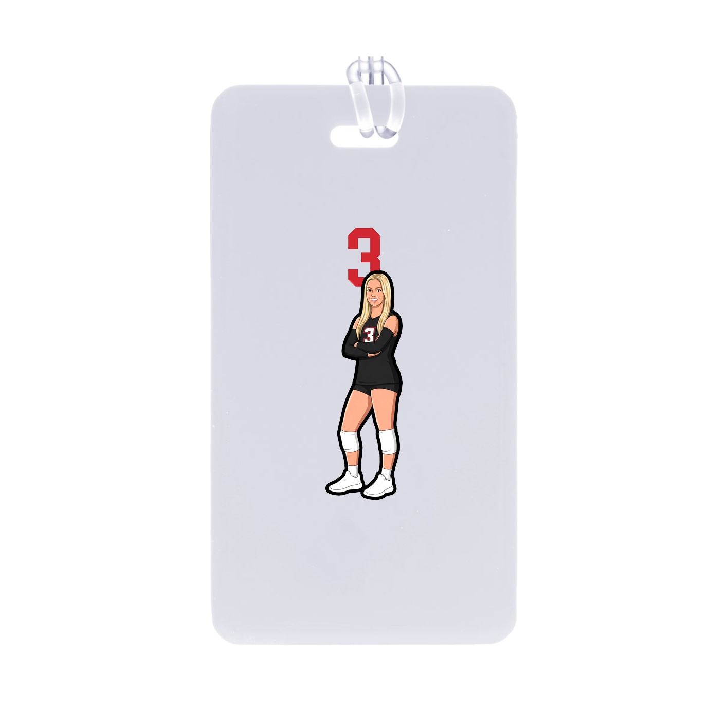 Bag Tag — Number Top in Classic
