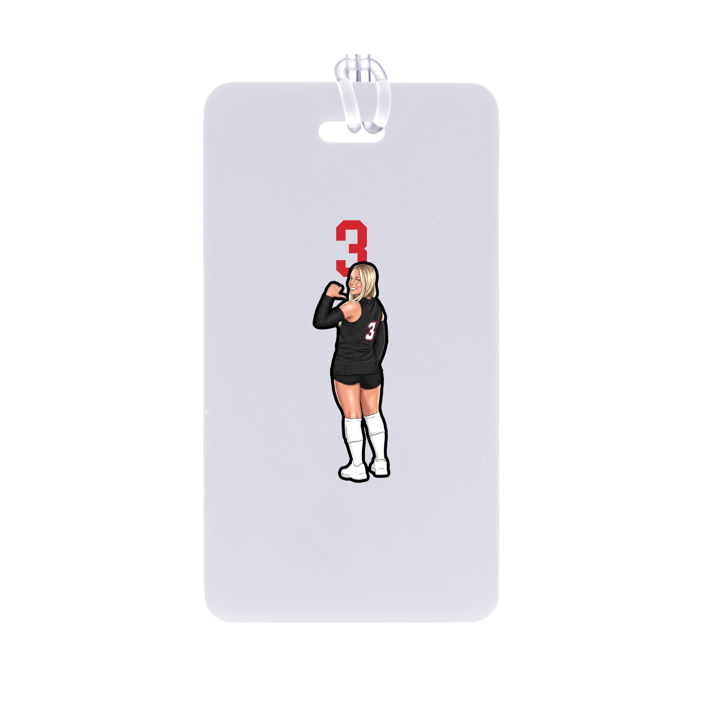 Bag Tag — Number Top in Classic