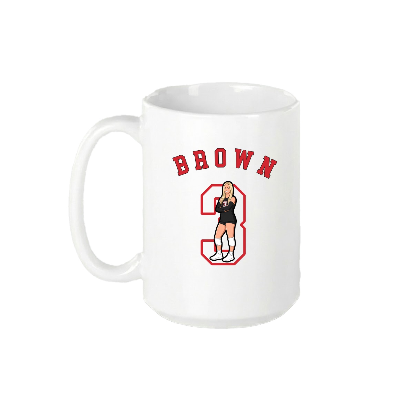 15oz Coffee Mug — Shirsey Arch in White