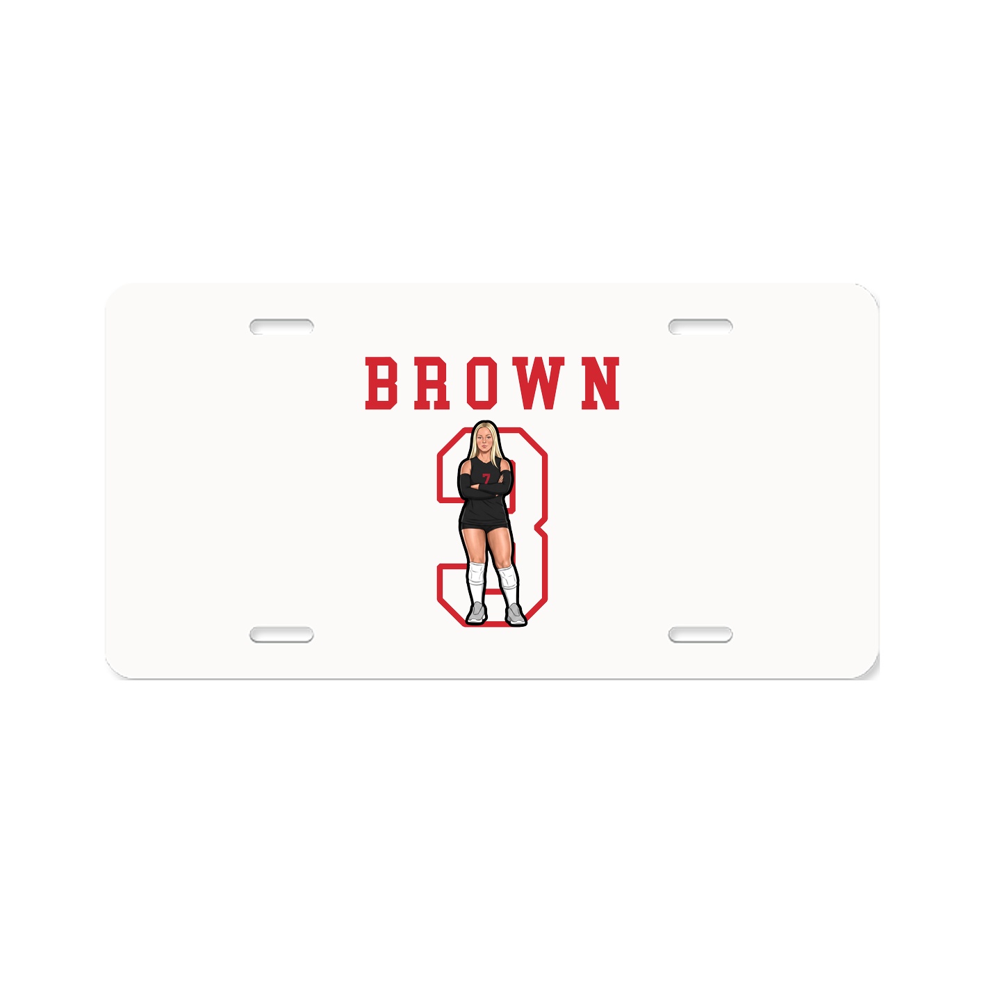 License Plate — Shirsey in Classic