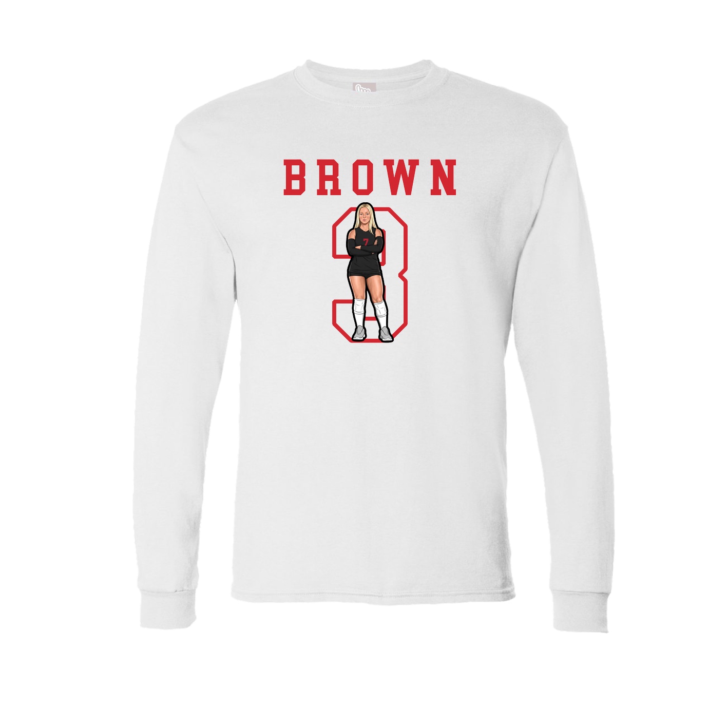 Long Sleeve Tee — Shirsey in White