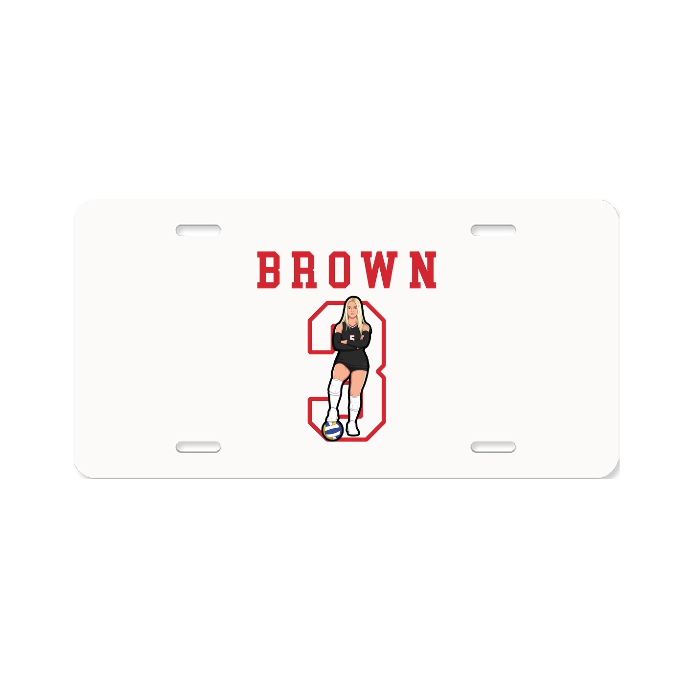 License Plate — Shirsey in Classic