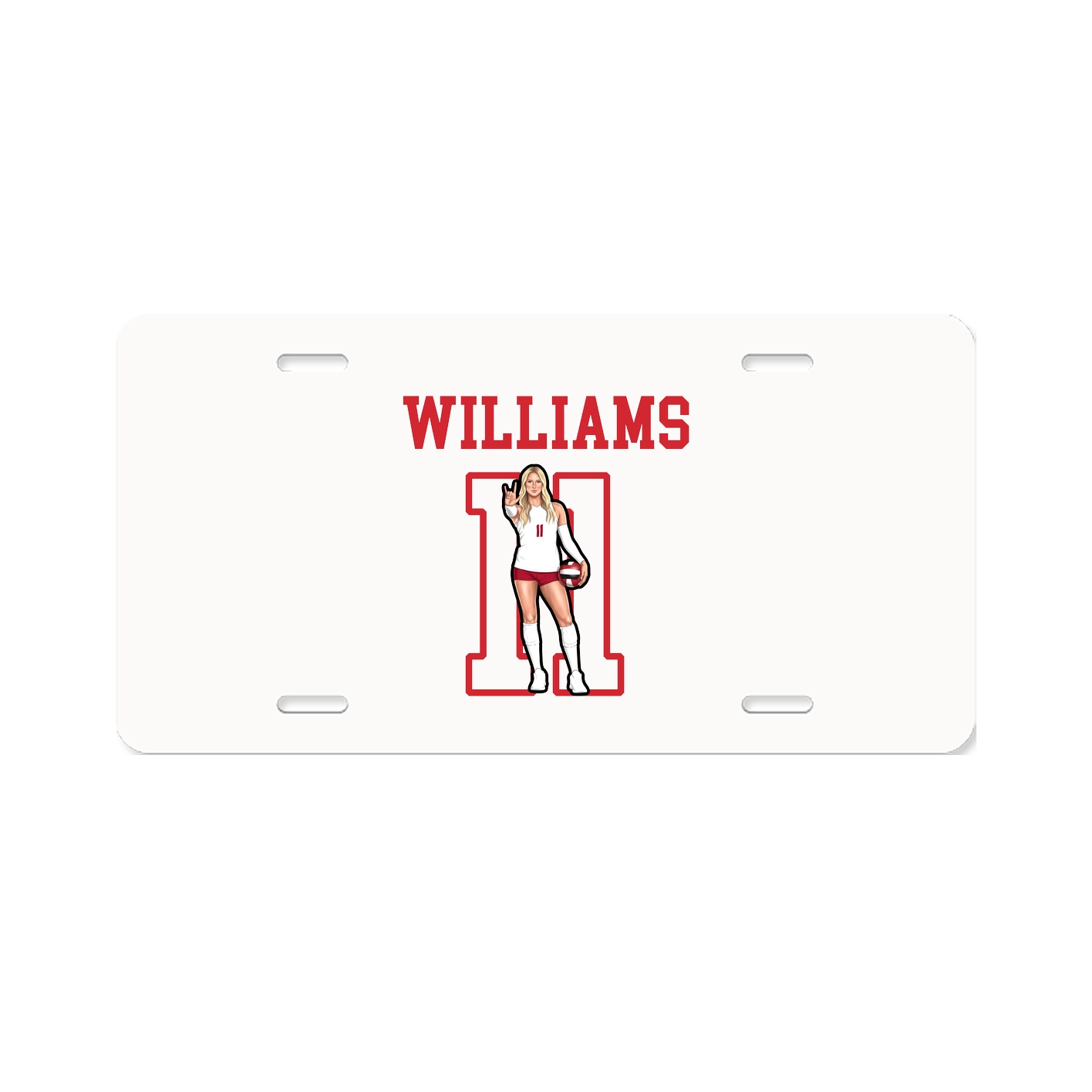 License Plate — Shirsey in Classic