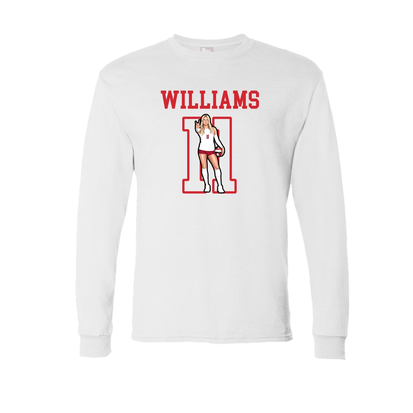 Long Sleeve Tee — Shirsey in White