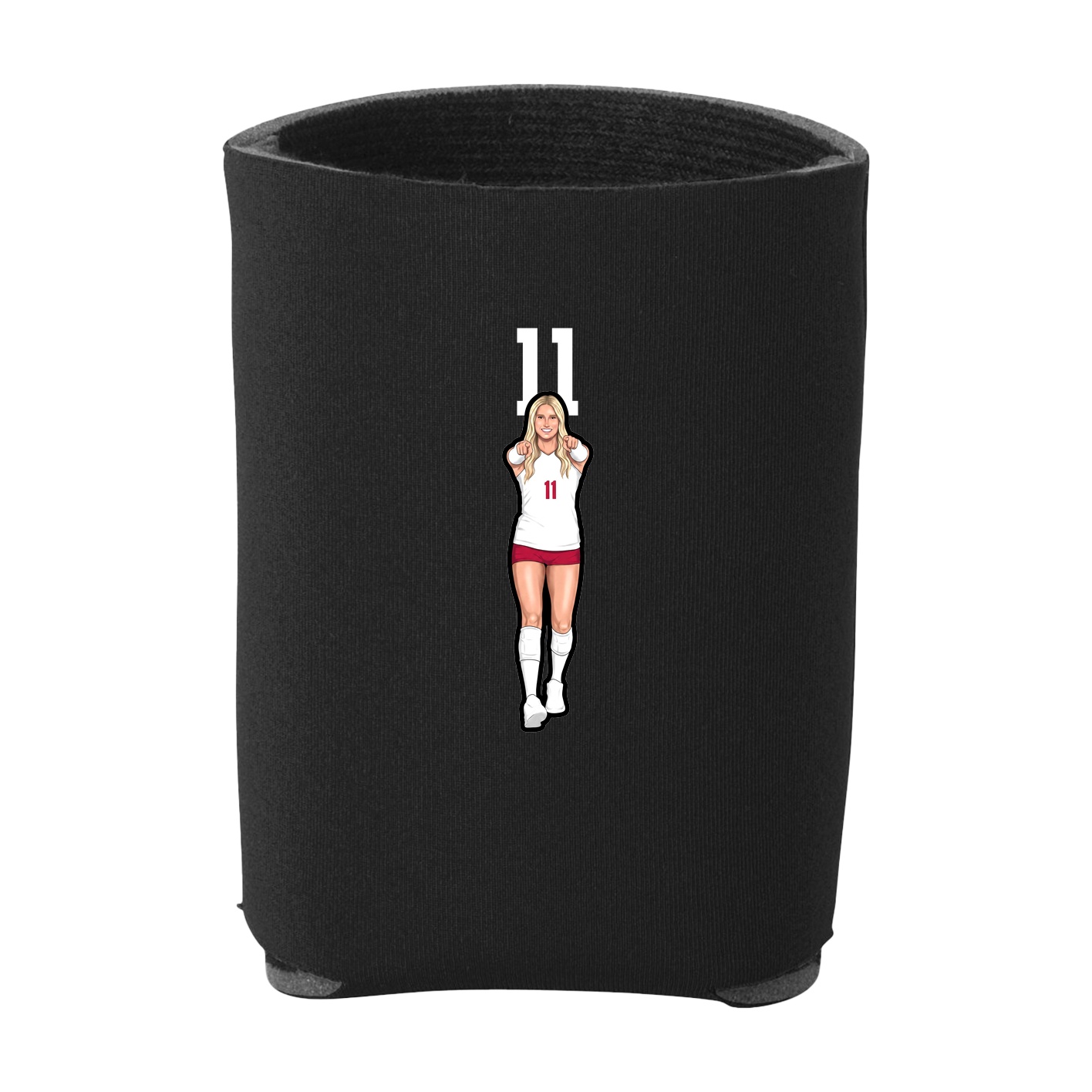 Can Holder — Number Top in Black