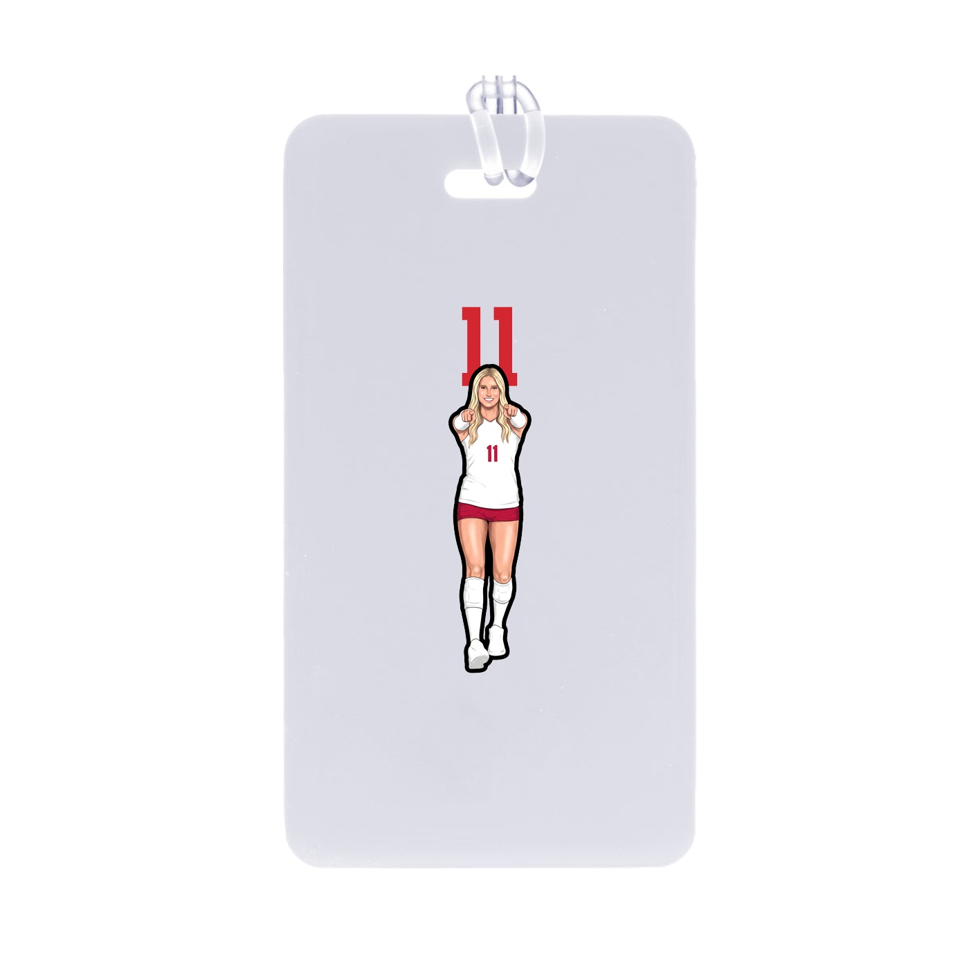 Bag Tag — Number Top in Classic