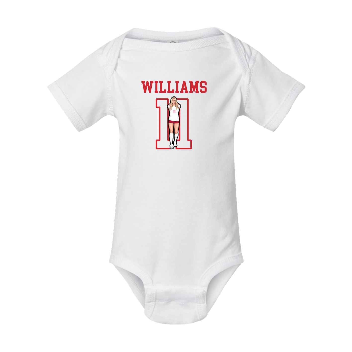 Baby Onesie — Shirsey in White
