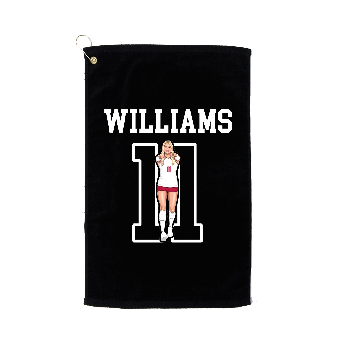 Golf Towel — Shirsey in Black
