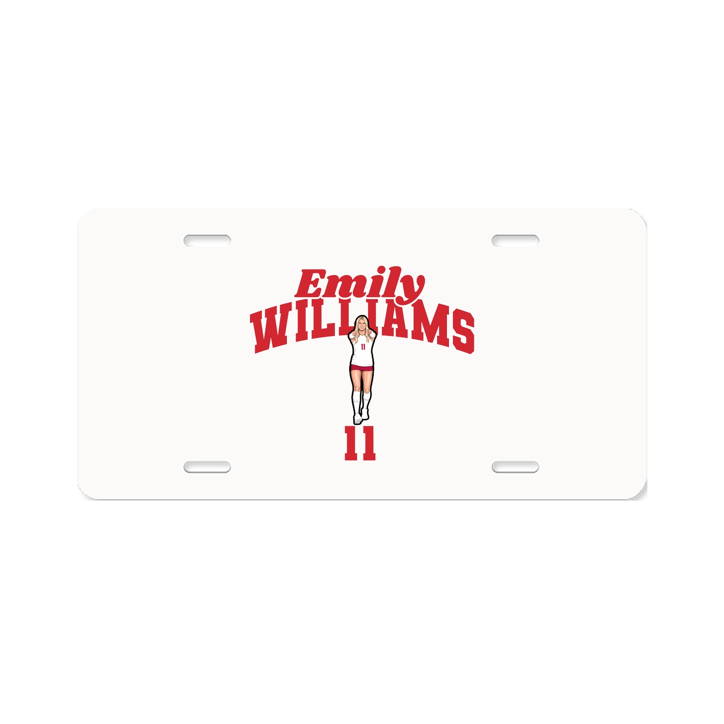 License Plate — Signature Arch in Classic