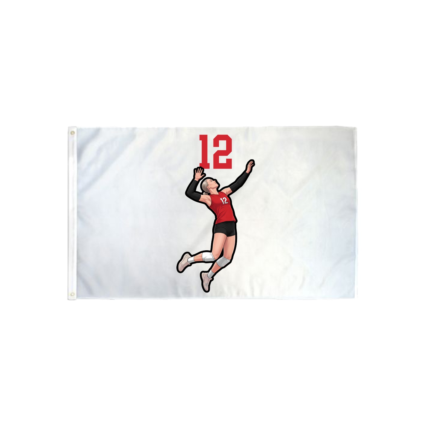 3x5 Flag — Number Top in Classic