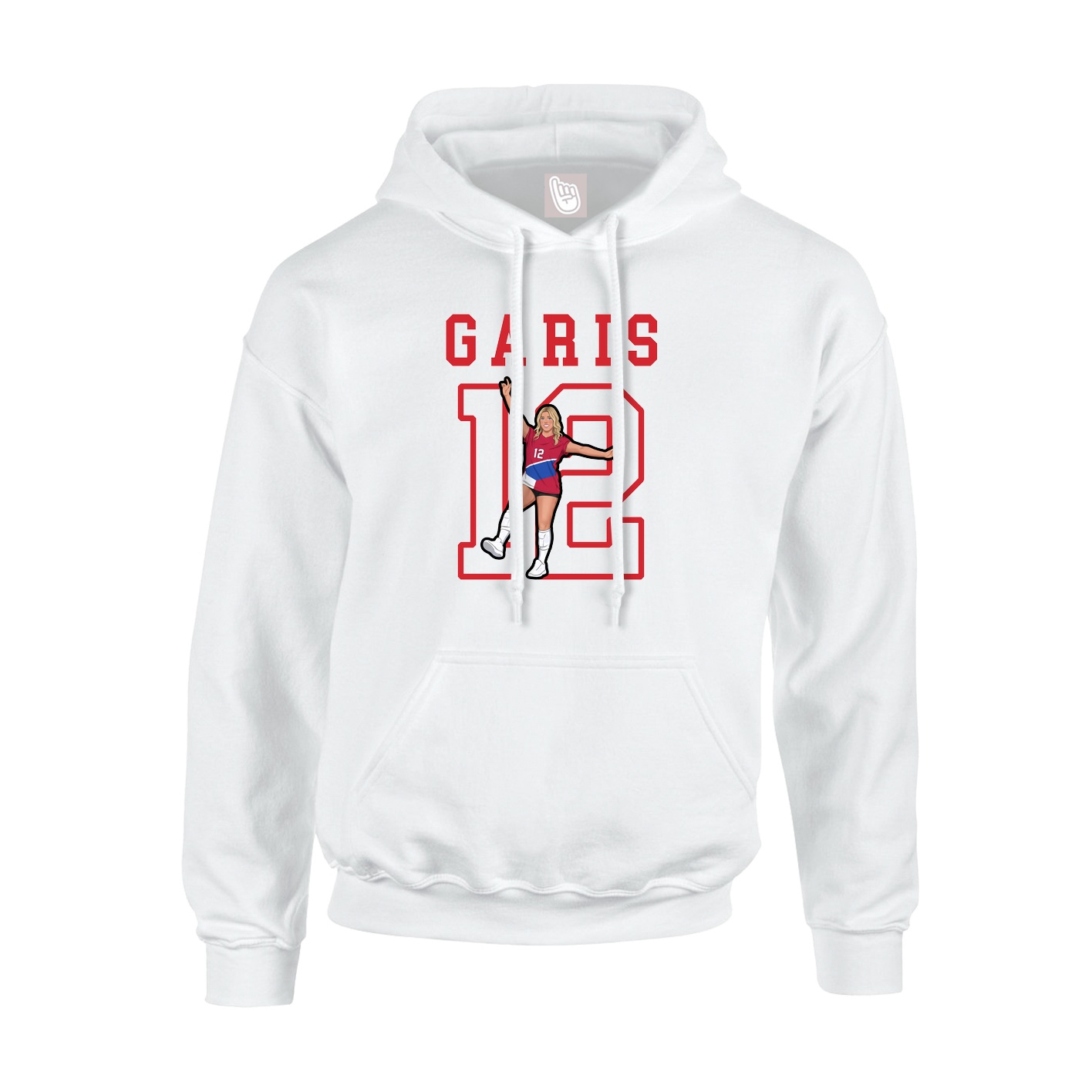 Youth Hoodie — Shirsey in White