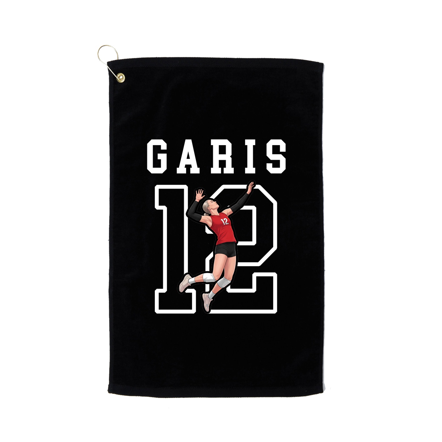 Golf Towel — Shirsey in Black