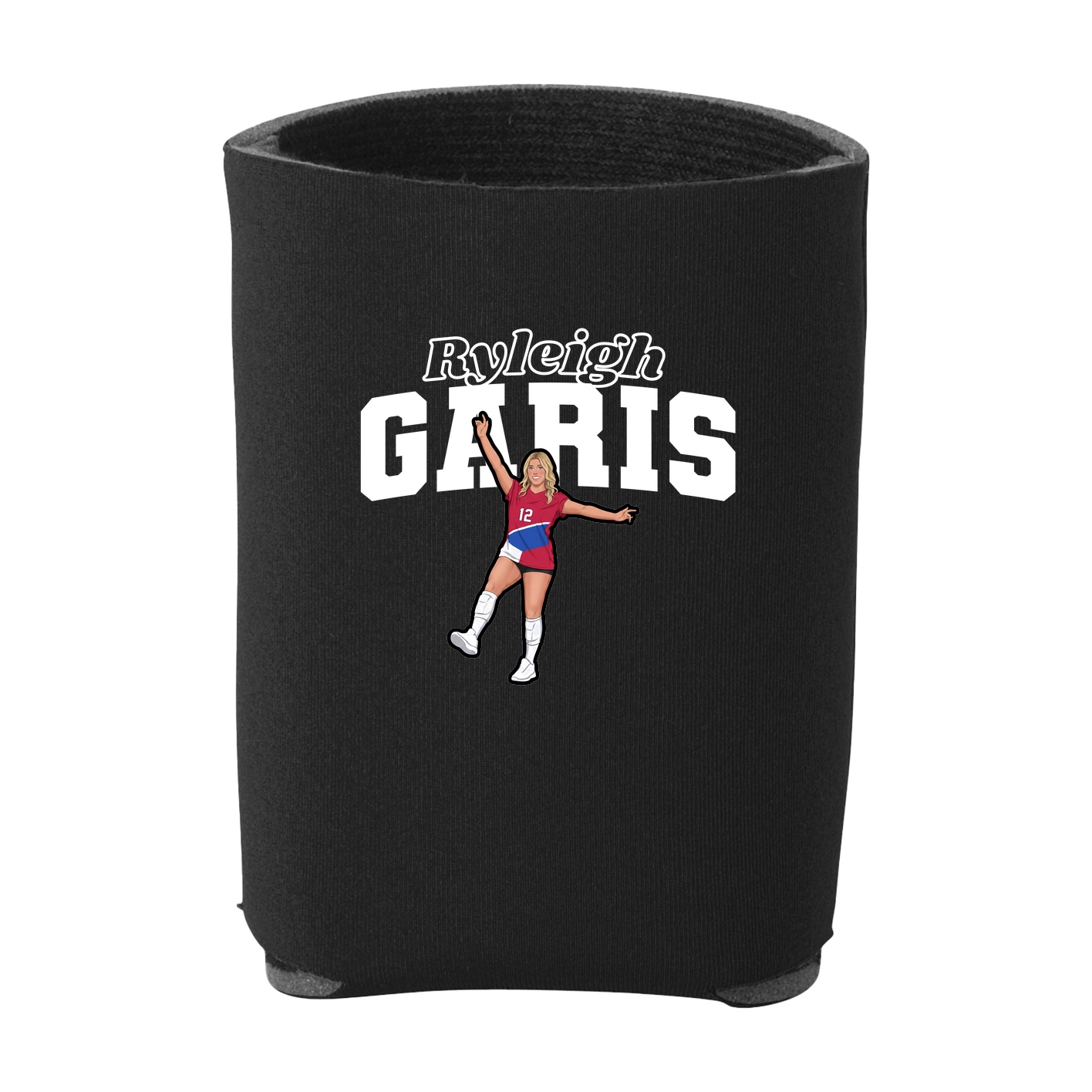 Can Holder — Name Arch in Black