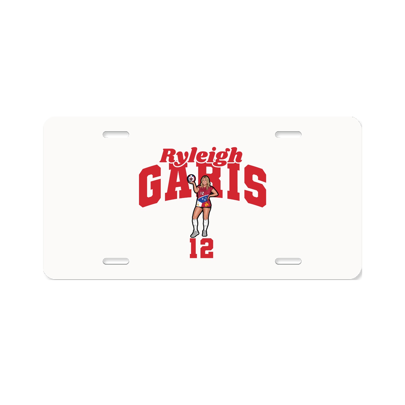 License Plate — Signature Arch in Classic