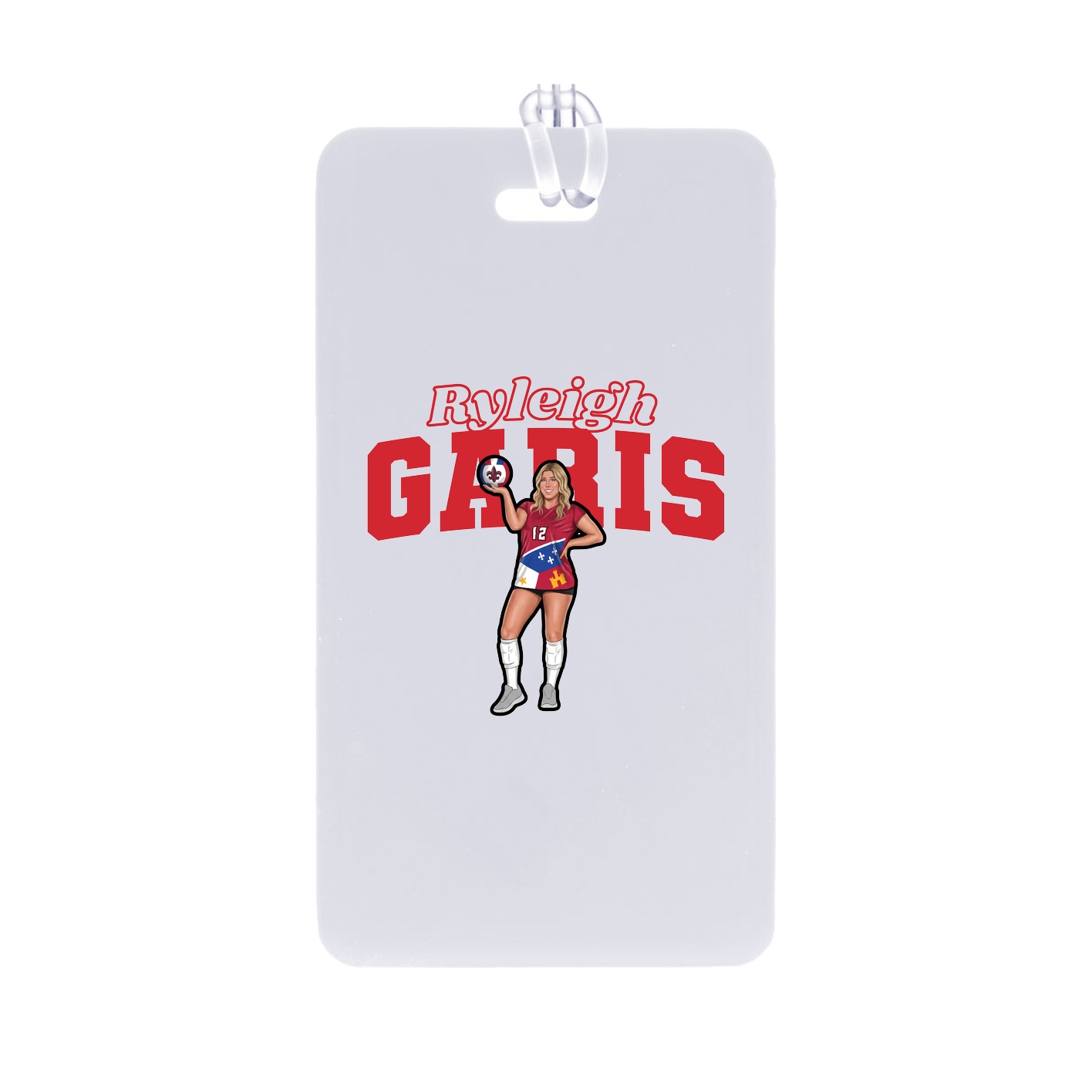 Bag Tag — Name Arch in Classic