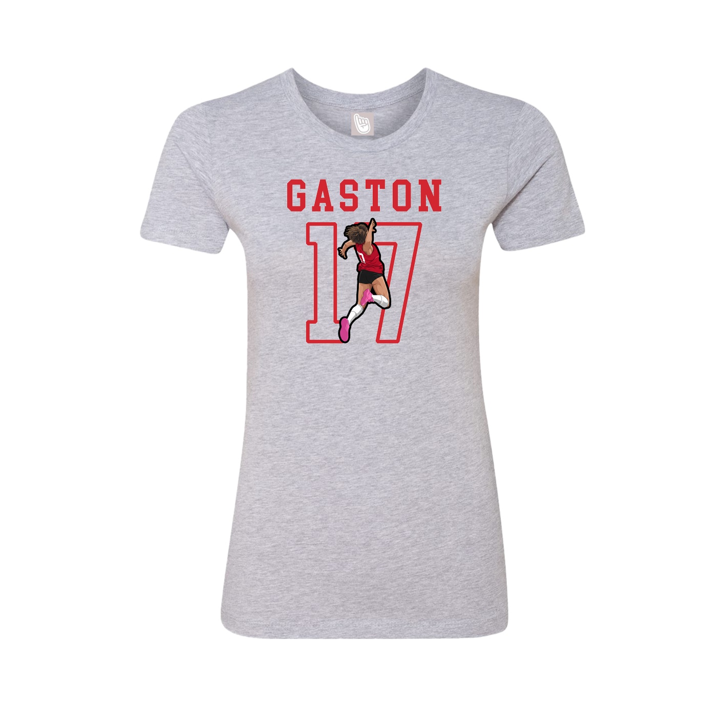 Fitted Women's Tee — Shirsey in Grey