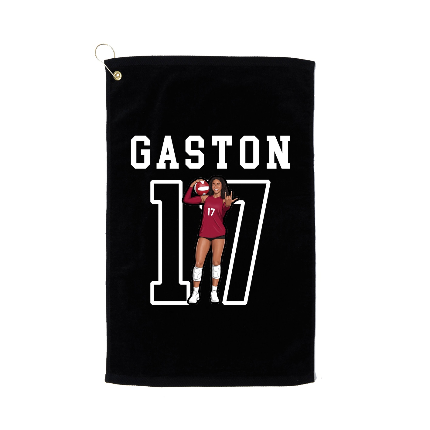 Golf Towel — Shirsey in Black