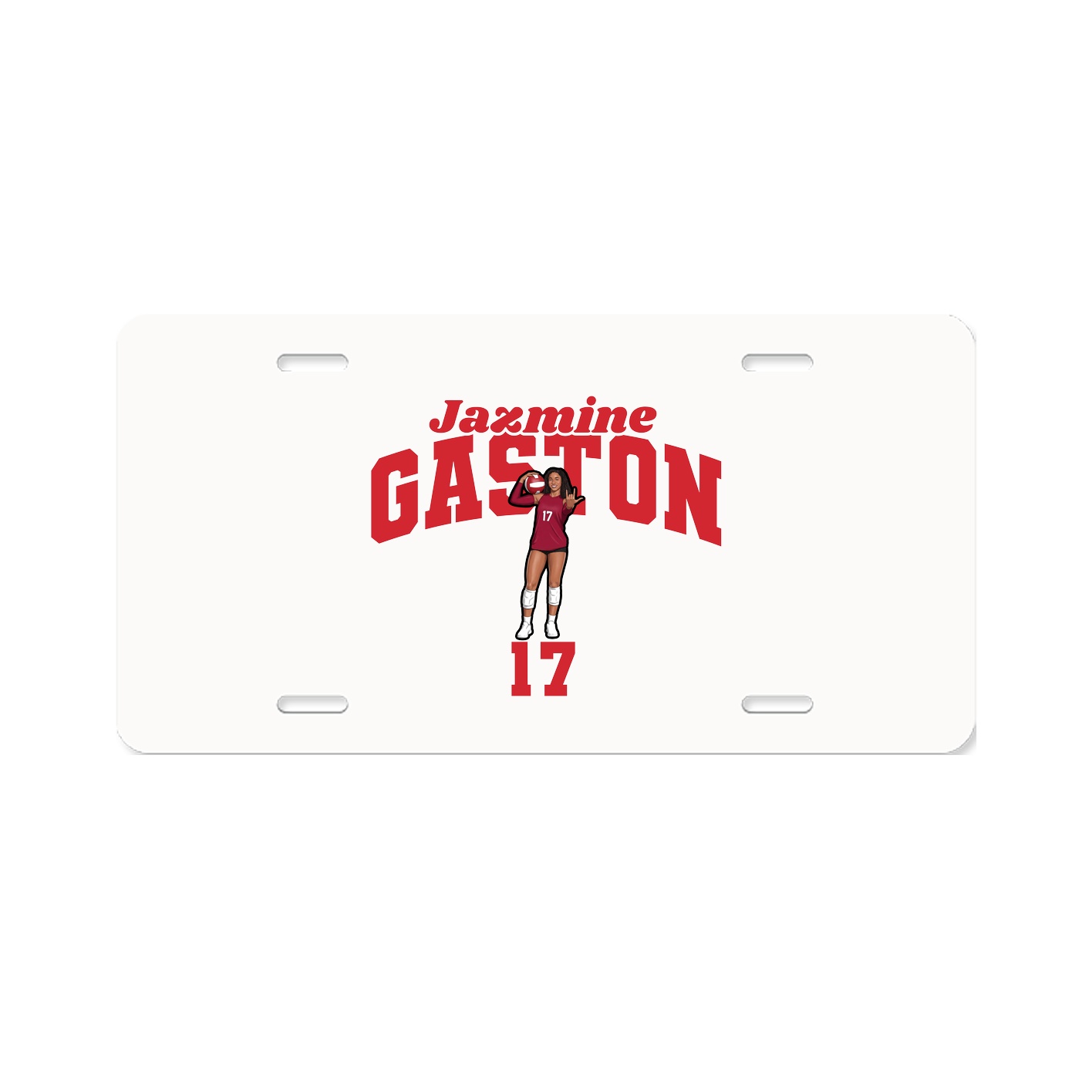 License Plate — Signature Arch in Classic