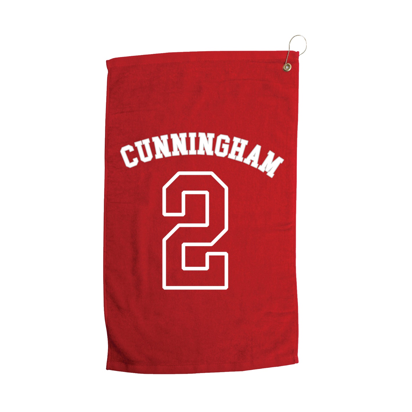 Golf Towel — Shirsey Arch in Red
