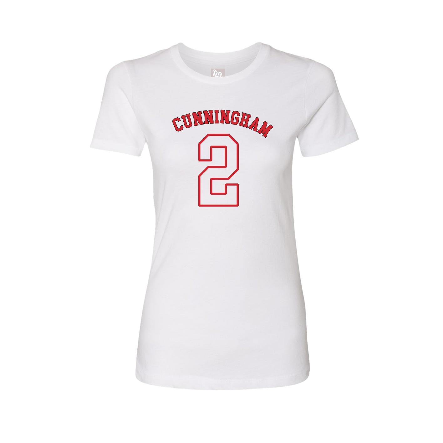 Womens Tee — Shirsey Arch in White