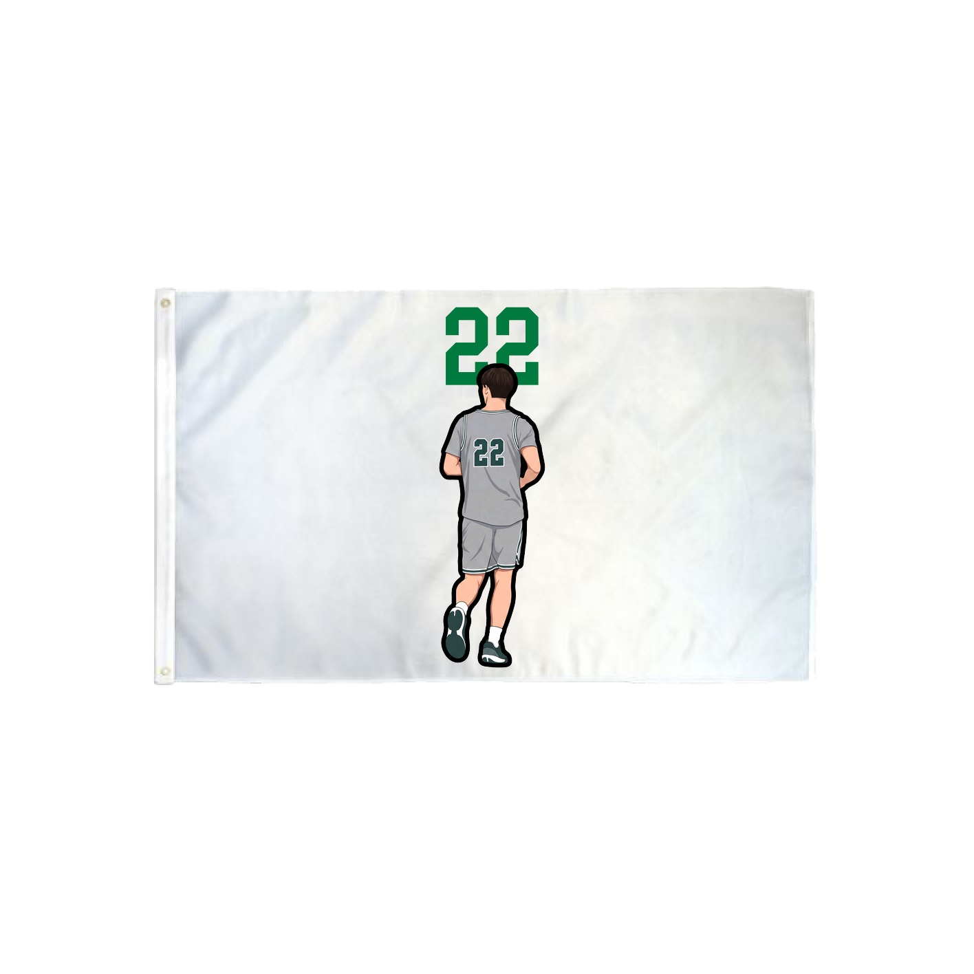 3x5 Flag — Number Top in Classic