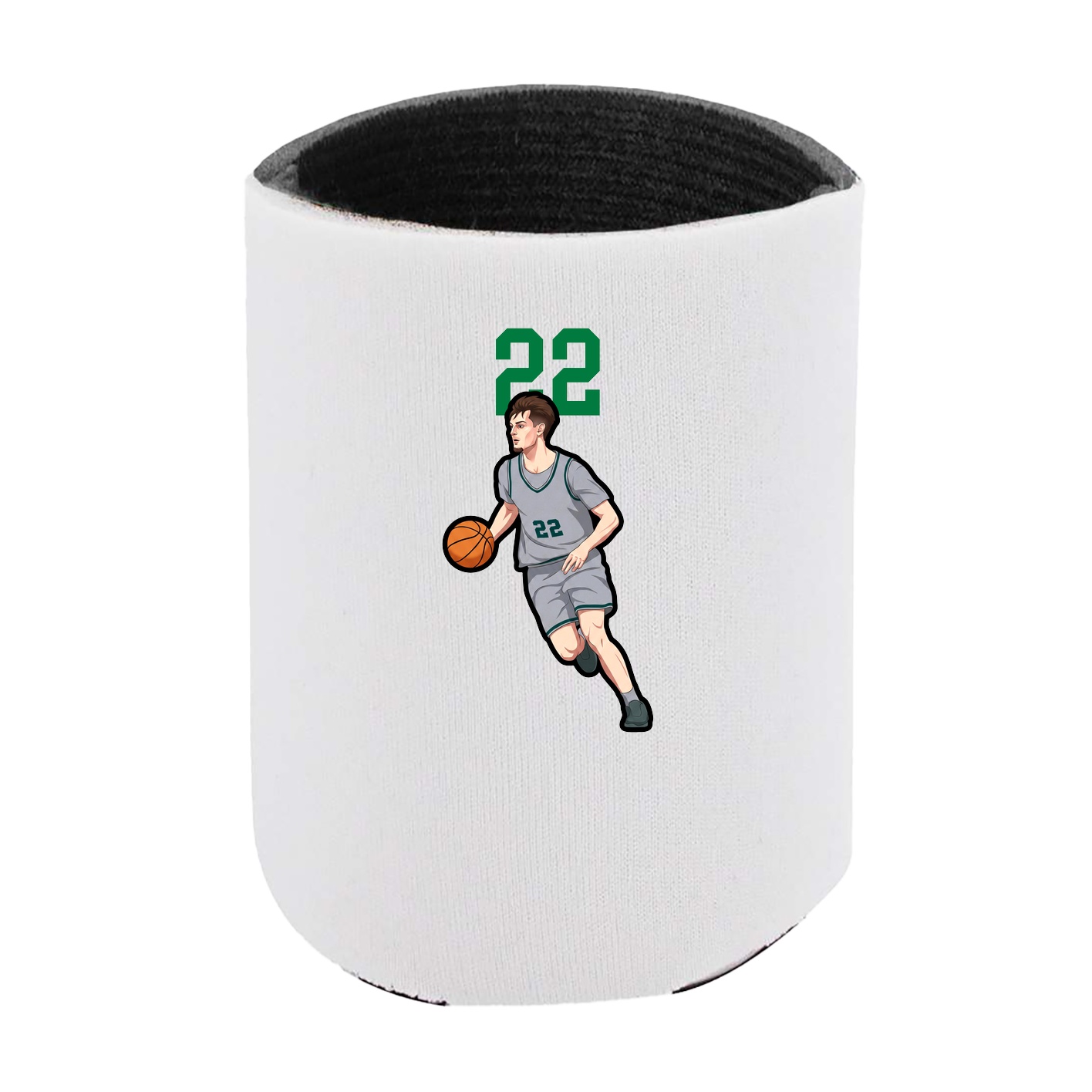 Can Holder — Number Top in White