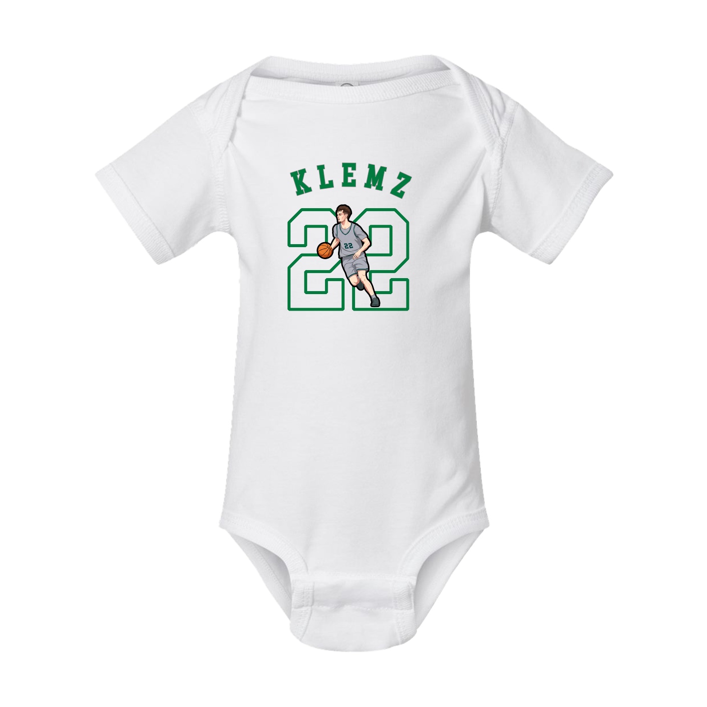 Baby Onesie — Shirsey Arch in White