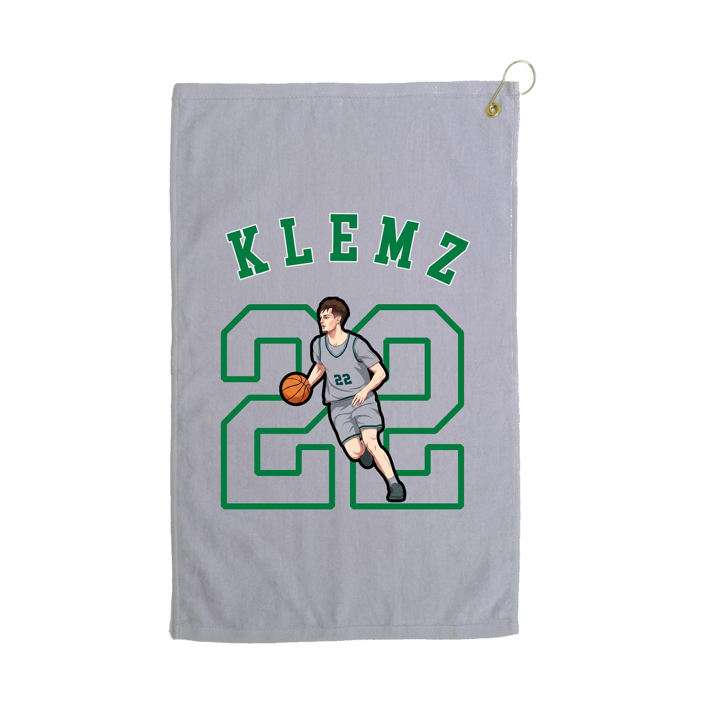 Golf Towel — Shirsey Arch in Grey