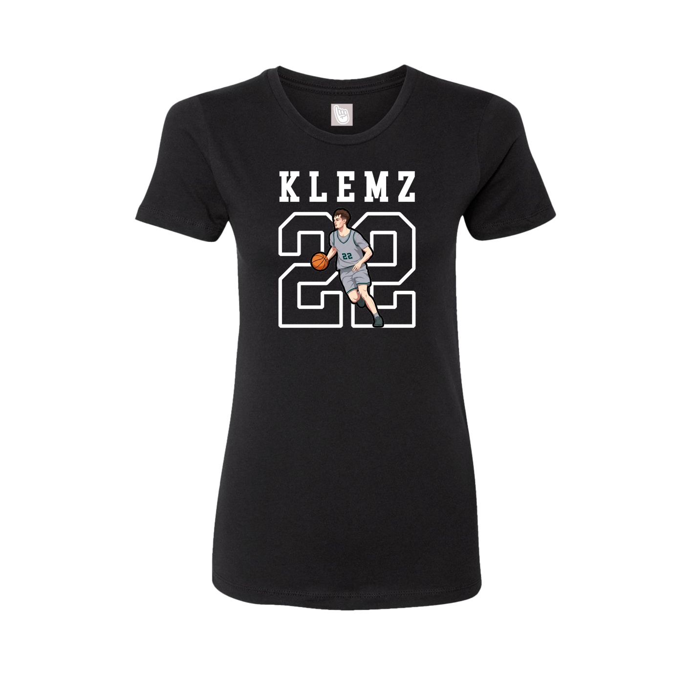 Fitted Women's Tee — Shirsey in Black