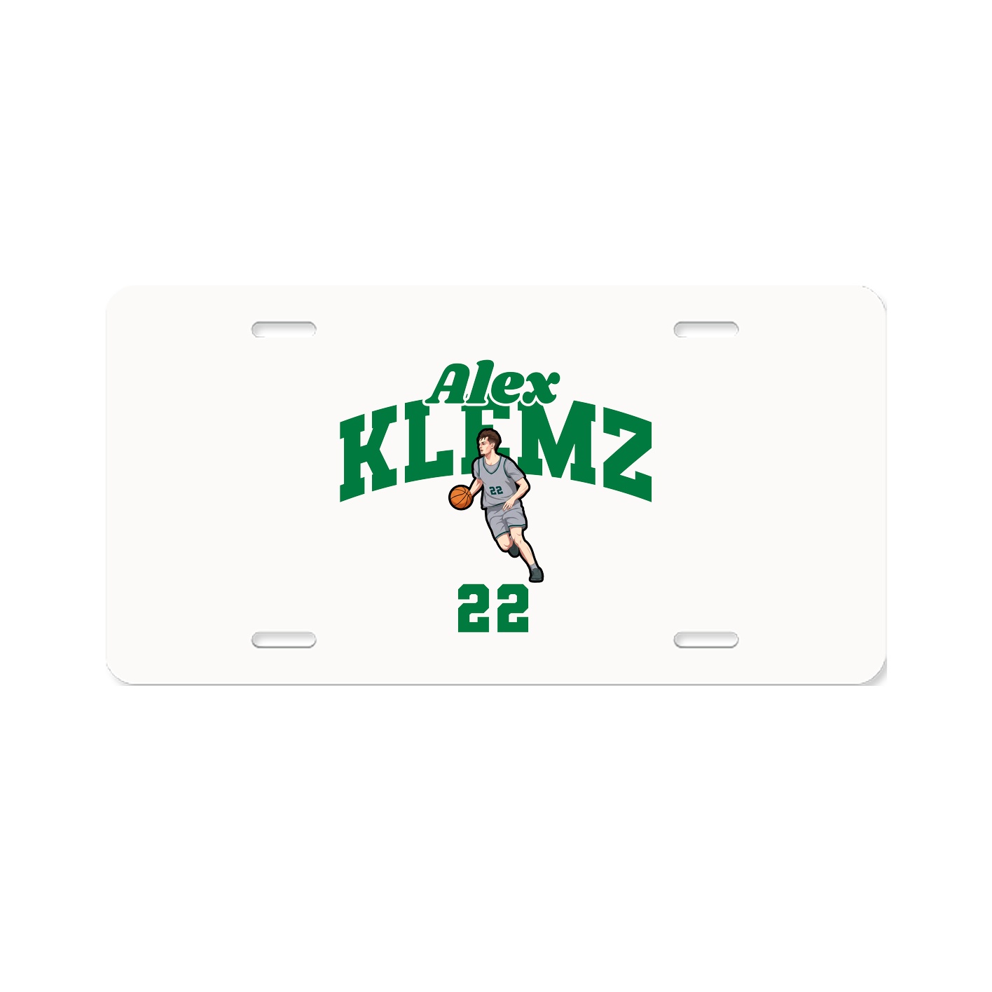 License Plate — Signature Arch in Classic