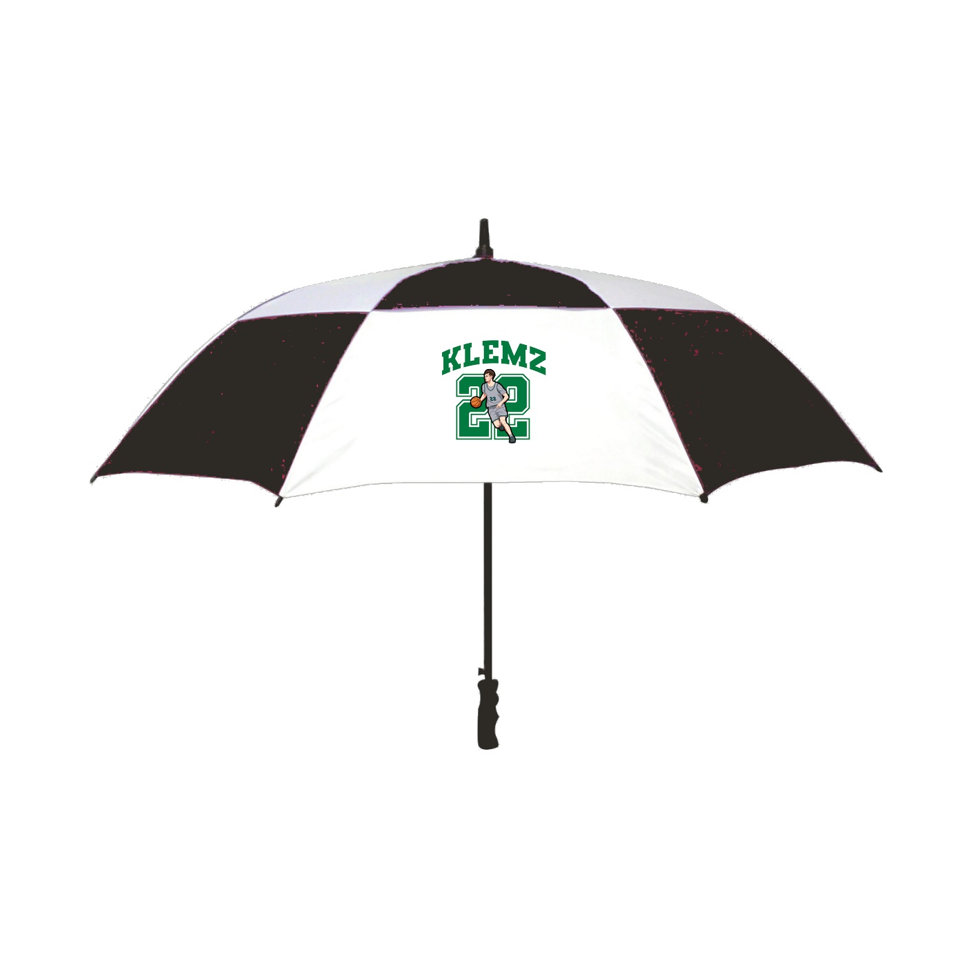 Golf Umbrella — Number in Black