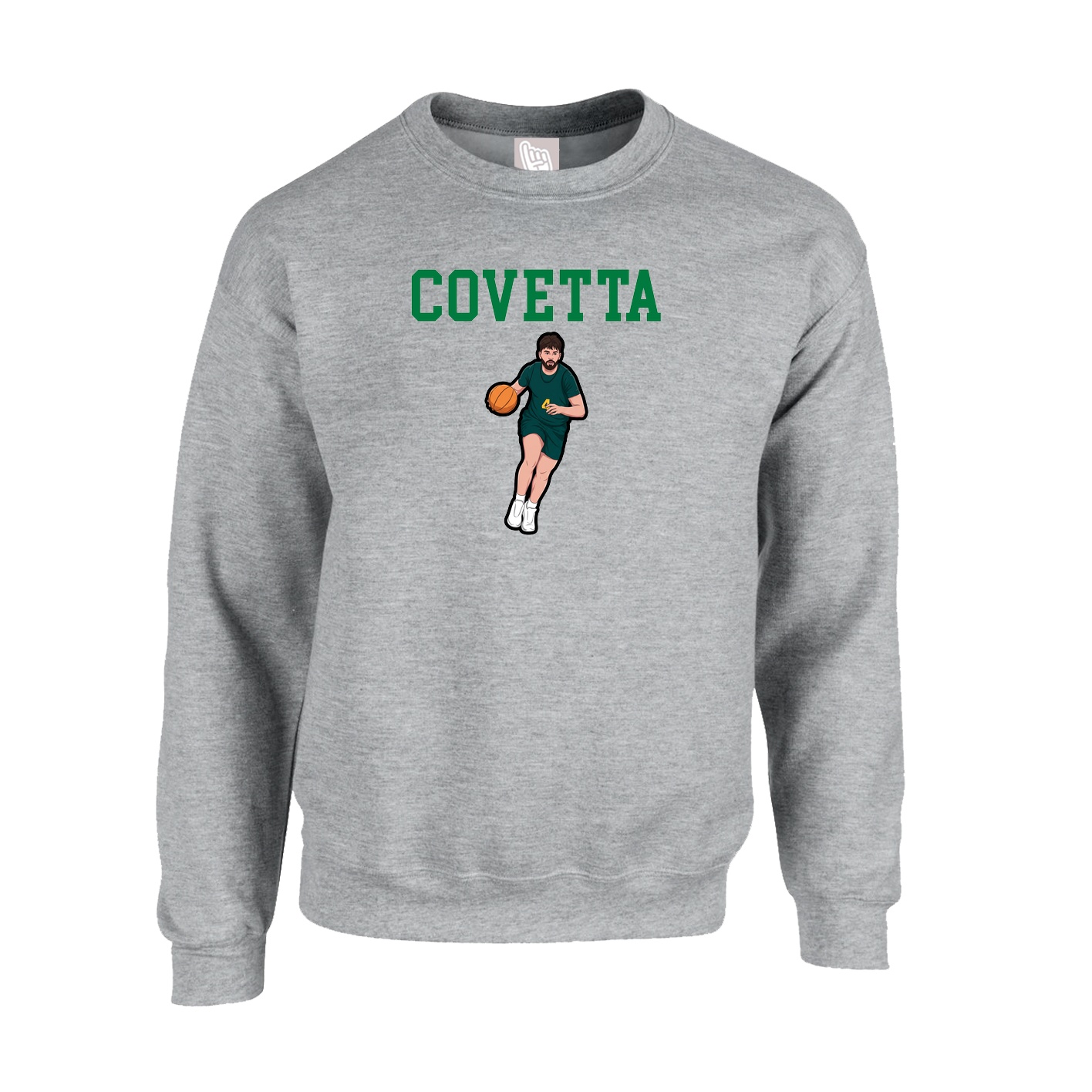 Fleece Crew — Shirsey in Grey