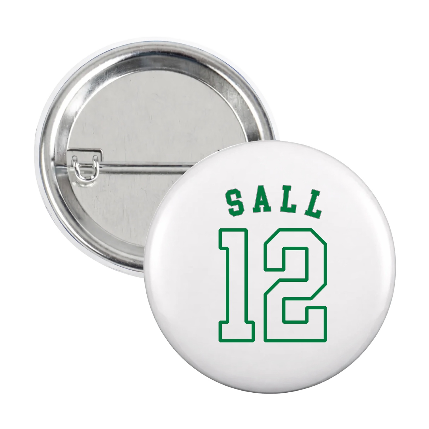 Game Day Button — Shirsey Arch in White