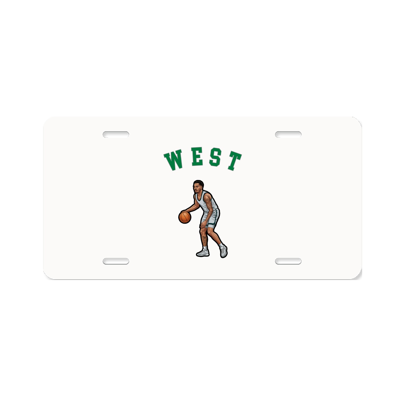 License Plate — Shirsey Arch in Classic
