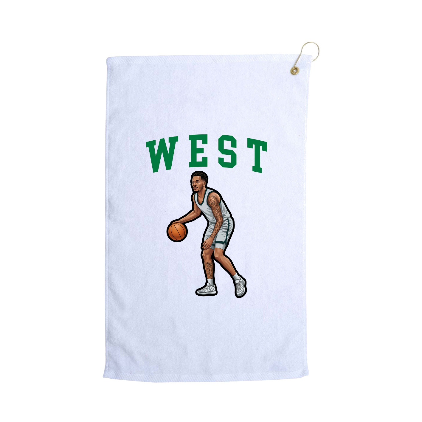 Golf Towel — Shirsey in White