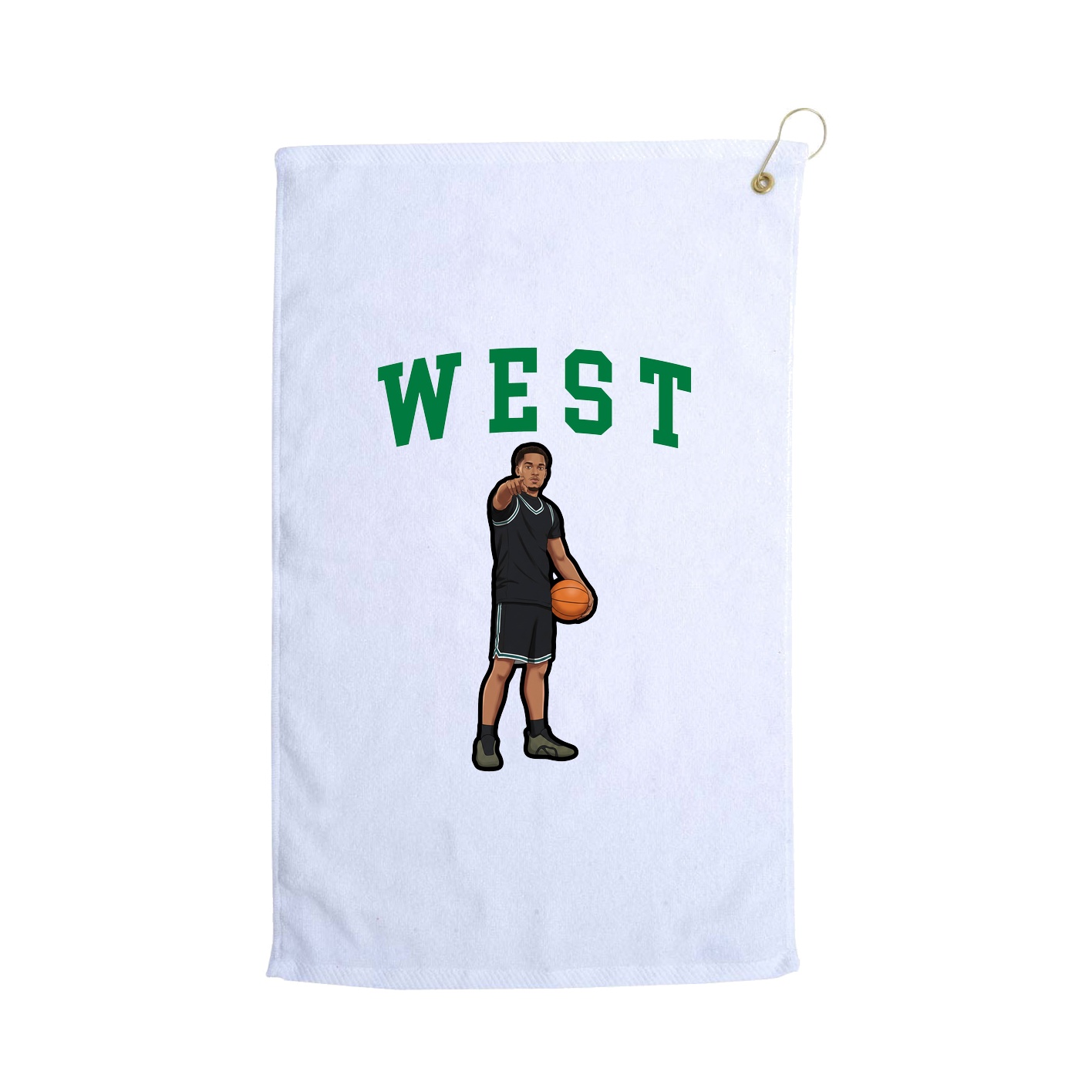 Golf Towel — Shirsey in White