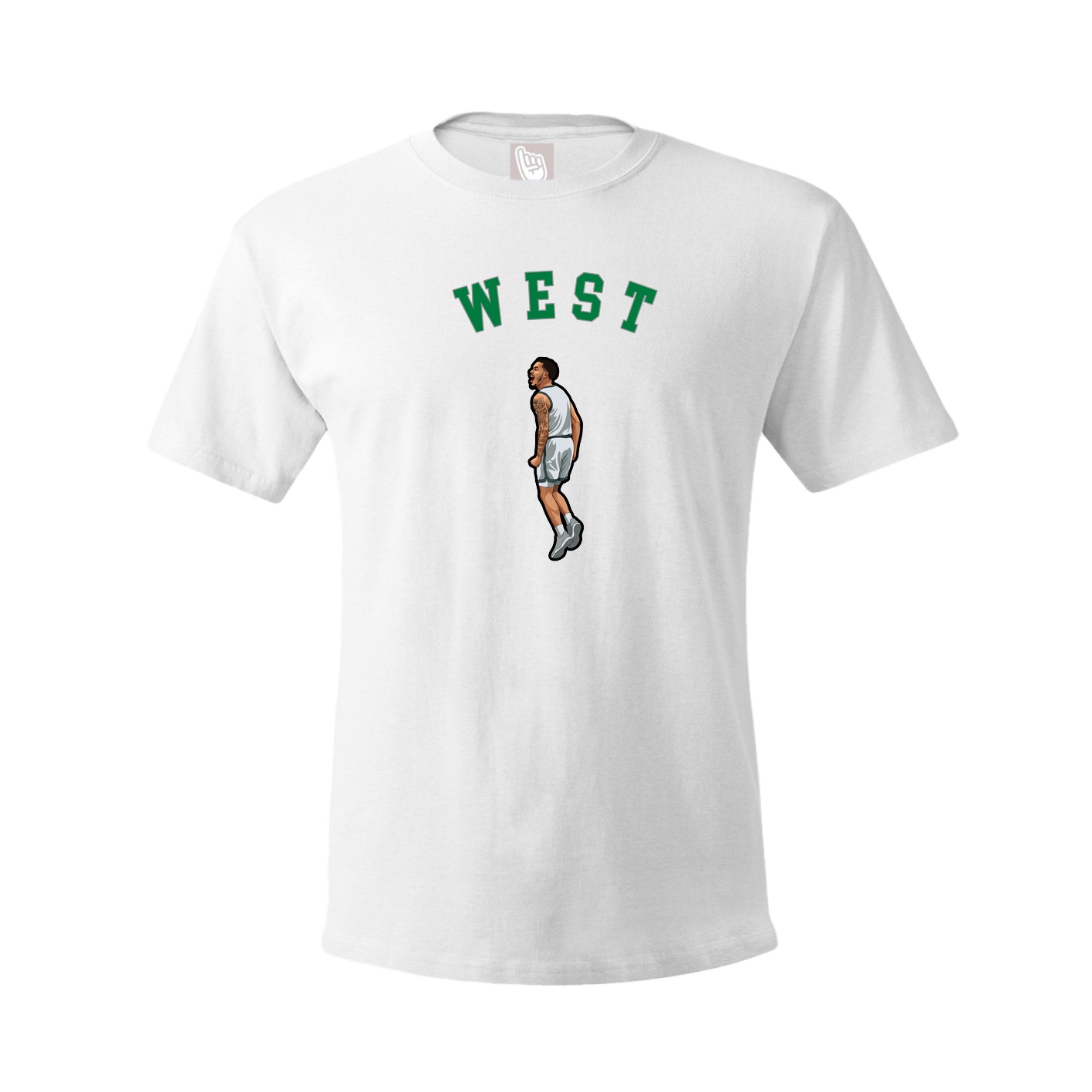 Youth Tee — Shirsey Arch in White