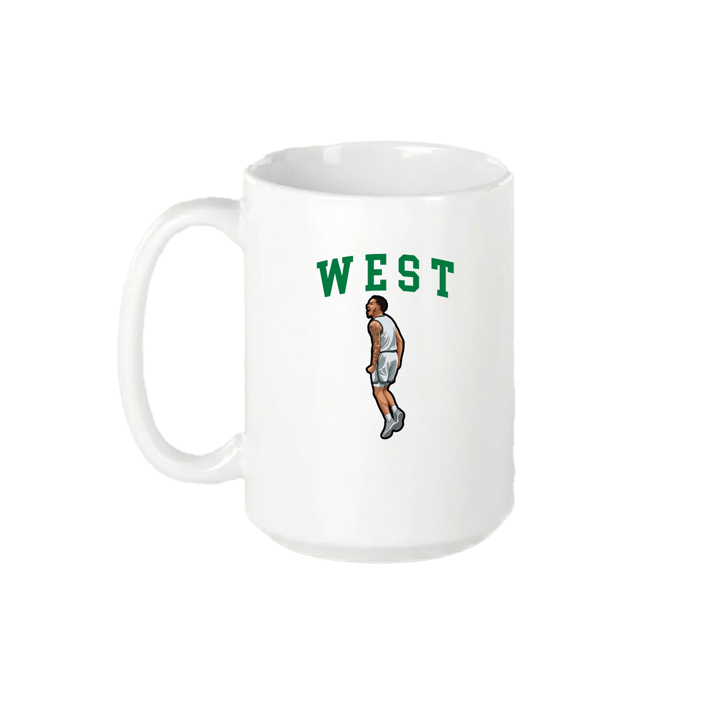15oz Coffee Mug — Shirsey in White