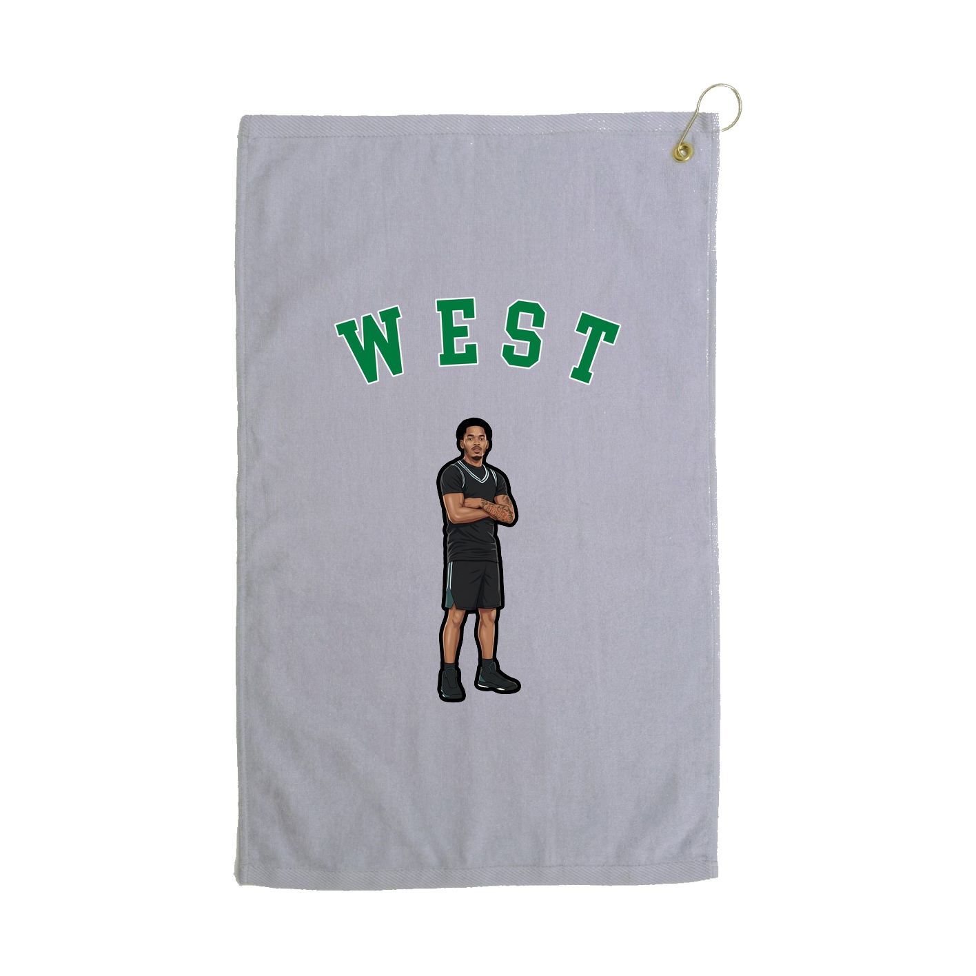 Golf Towel — Shirsey Arch in Grey