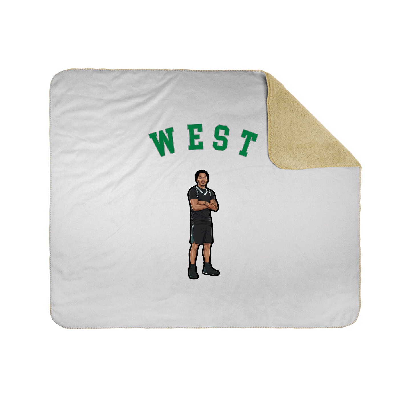 Throw Blanket — Shirsey Arch in White
