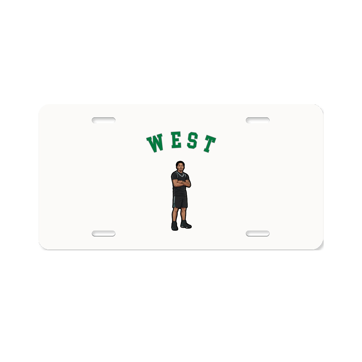 License Plate — Shirsey Arch in Classic