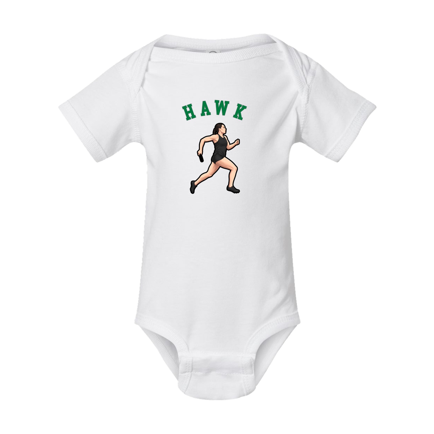 Baby Onesie — Shirsey Arch in White