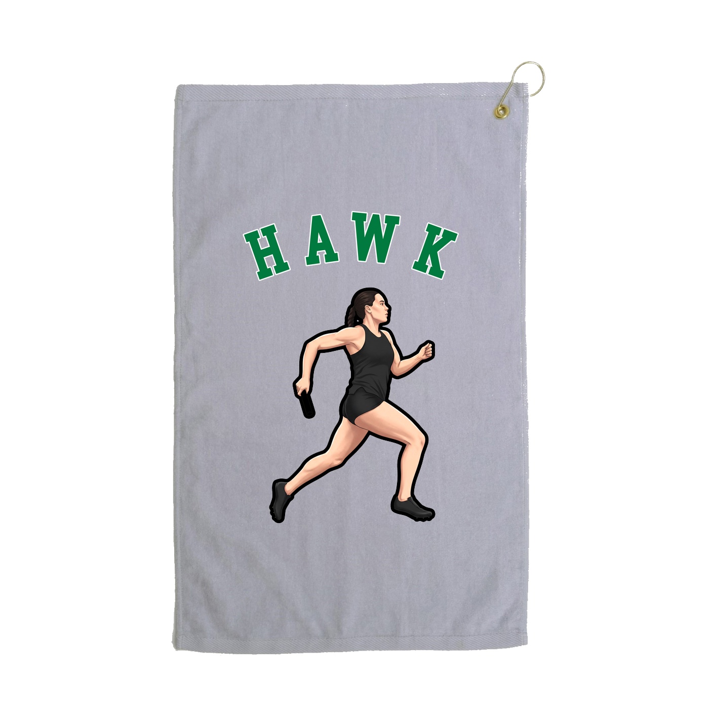 Golf Towel — Shirsey Arch in Grey