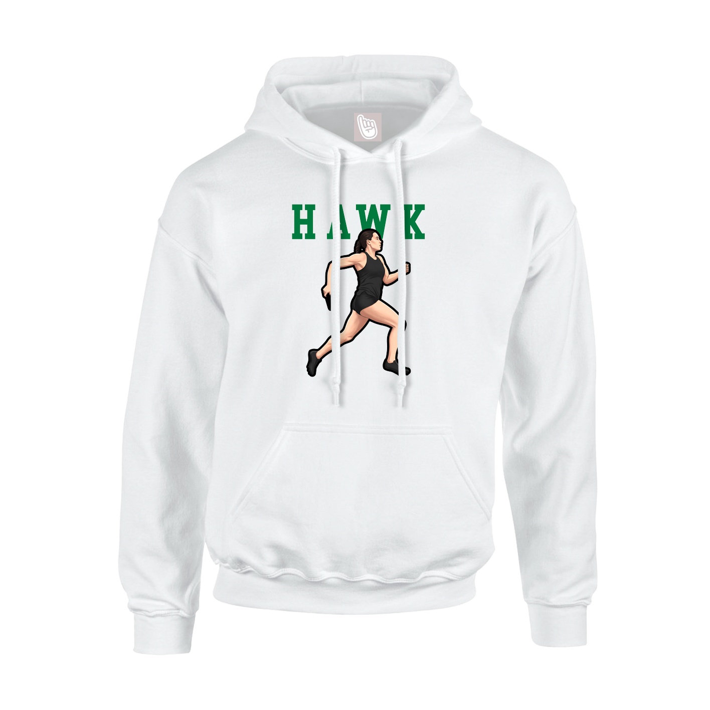 Hoodie — Shirsey in White