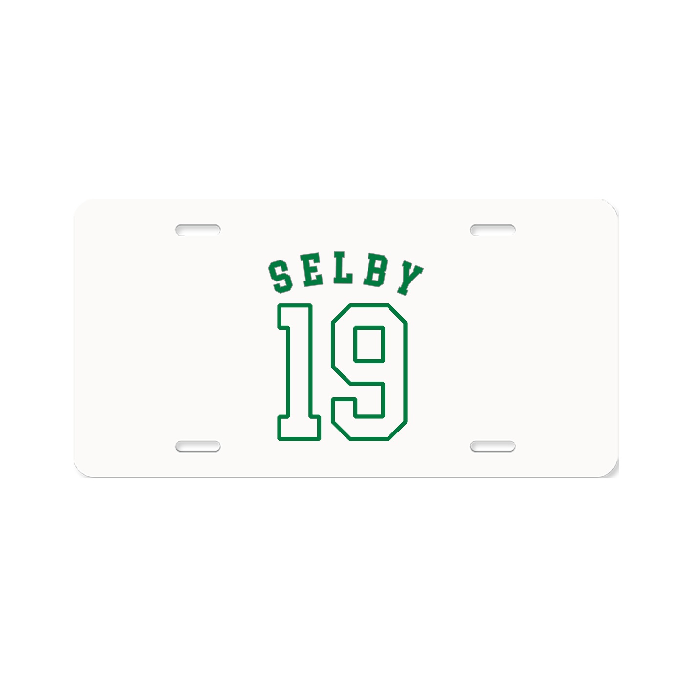 License Plate — Shirsey Arch in Classic