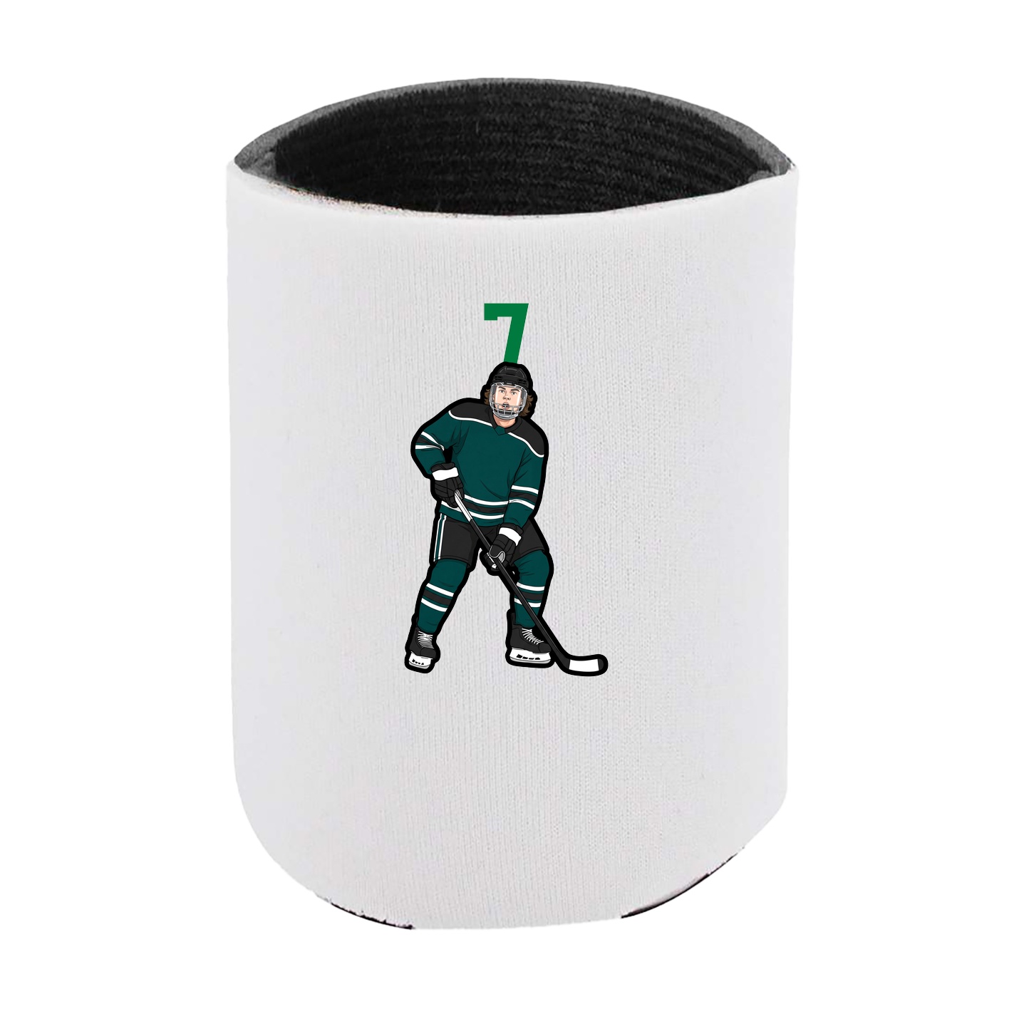 Can Holder — Number Top in White